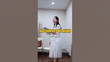 Nói Chậm Hay Nhanh – Cách Luyện Giọng Hiệu Quả, MC MỸ VÂN