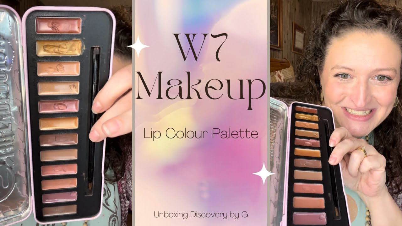 W7 Cosmetics Lip Colour Palette