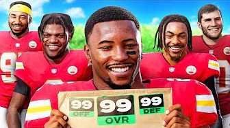 I Built A Team Of The Best Players In The NFL!