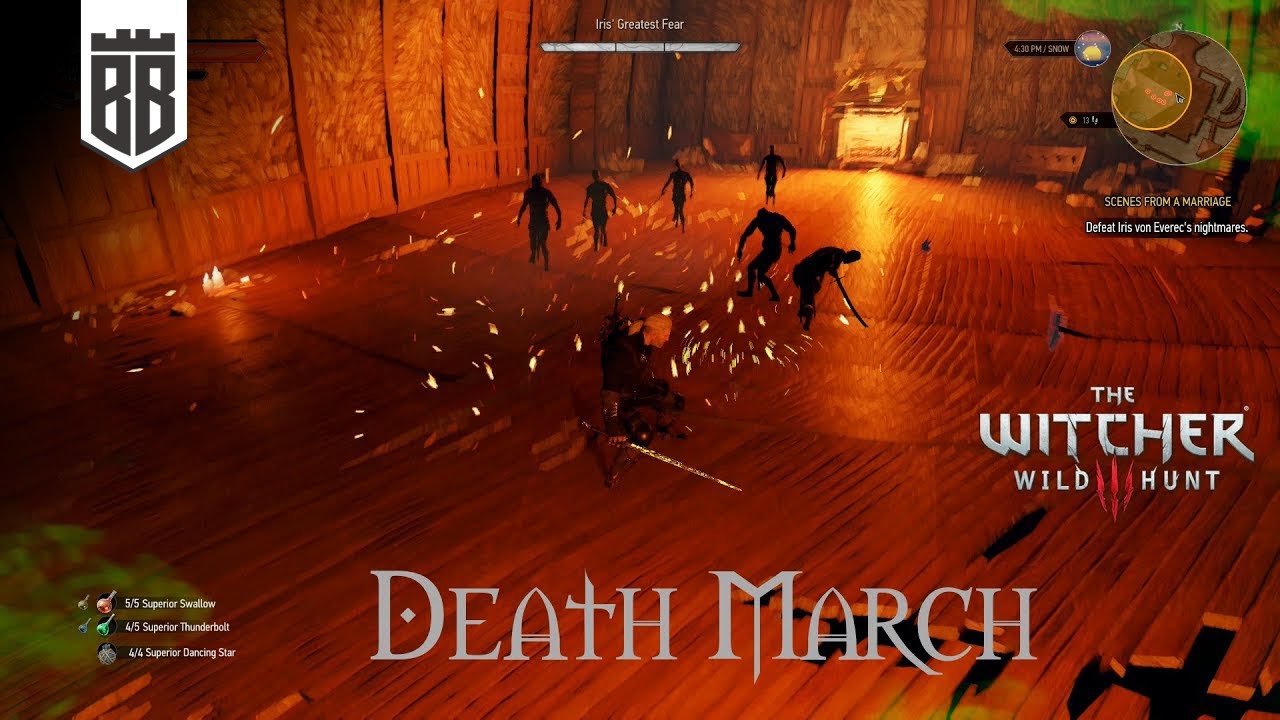 Witcher 3: Iris' Greatest Fear Boss Battle