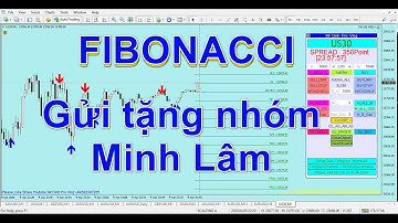Indicator Công cụ Fibonacci Tặng nhóm mforex & anh em theo PRICE ACTION
