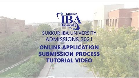 Form Filling Process-Admissions 2021