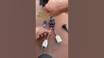 Bộ Công Tắc Điều Khiển Bật Tắt Máy Bơm Từ Xa #giadunggiatot #dieukhientuxa