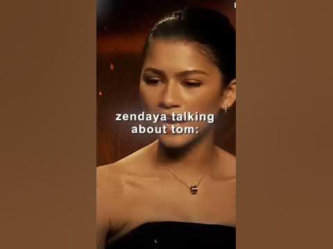 Zendaya talking about Tom Holland #shorts #tomdaya #zendaya #tomholland