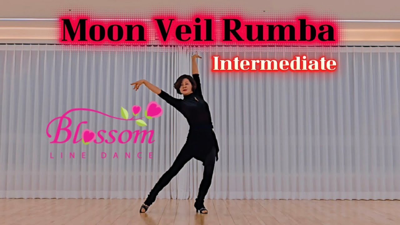 Румба «Лунная вуаль» — линейный танец/средний уровень.