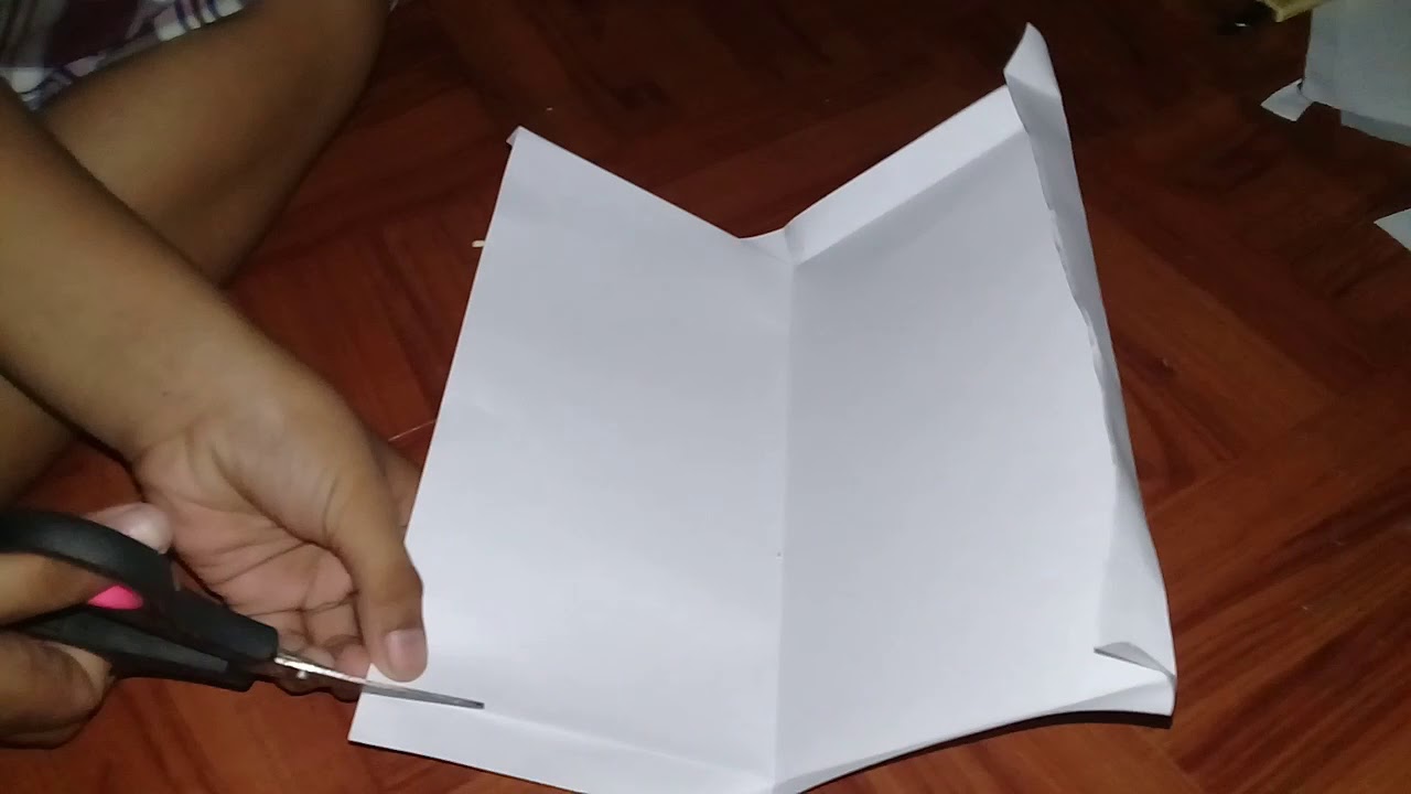 Cara membuat kertas amplop  dari kertas  HVS YouTube