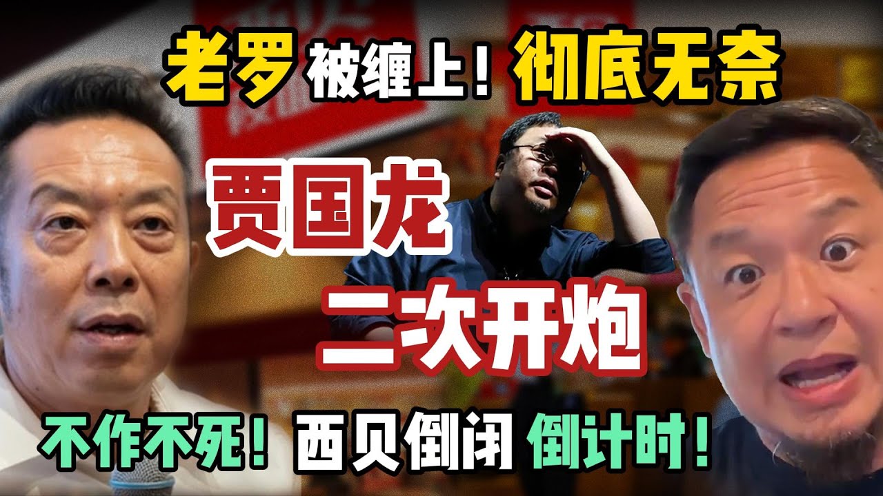 老王来了：贾国龙拉罗永浩去找公安！背后达成了什么交易？| 再不停下来，西贝马上倒闭！| 西贝大规模闭店，全是自己作的！