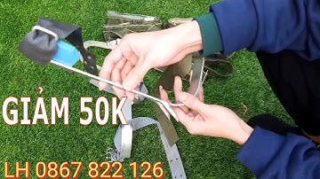 2 mẫu guốc trèo cây,dụng cụ hỗ trợ trèo cây an toàn giá rẻ