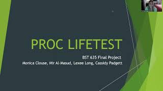 Survival Analysis using PROC LIFETEST in SAS