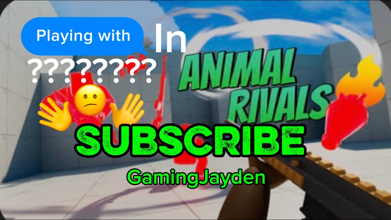 Animal Rivals Player Playing with ????????? In AR/ Animal rivals - YouTube