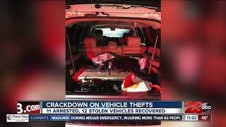 Kern County cracks down on vehicle thefts