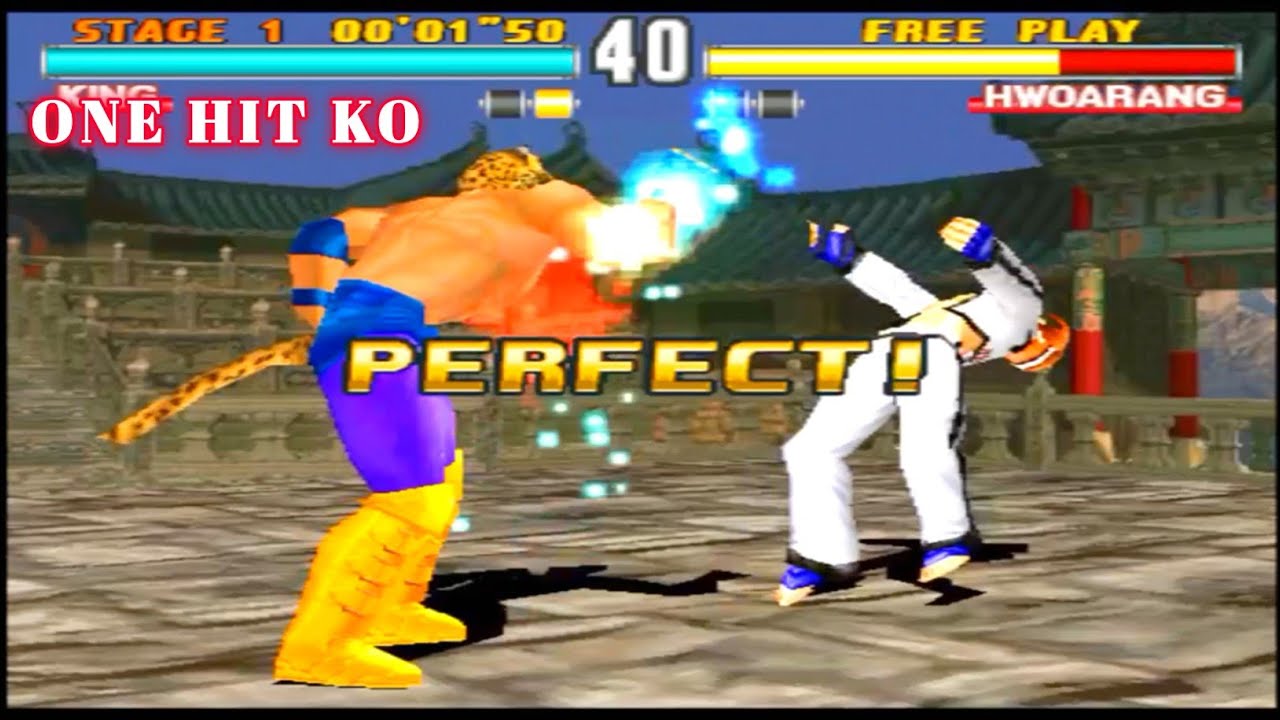 Секретные приемы Сяоюй в Tekken 3: убийство с одного удара. Геймплей.