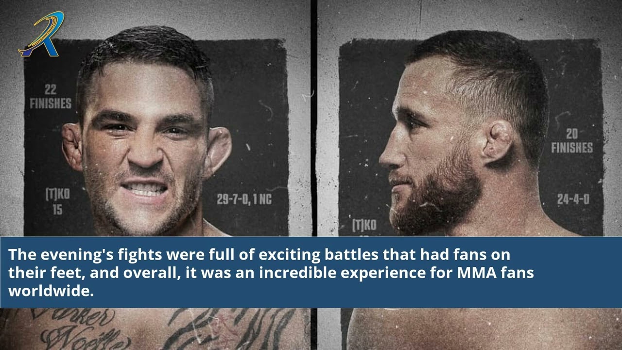 Unveiling the Epic Moments UFC 291 Results Revealed