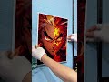 Kyojuro Rengoku Demon Slayer iMetalPoster | No-Drill Magnetic Anime Wall Art #imetalposter #rengoku