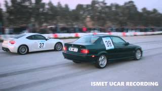 Toyota GT-86 vs BMW 320i E36 Drag Race Laz Mehmet
