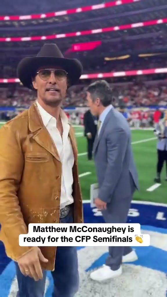 Matthew McConaughey wouldn't miss this one ?
