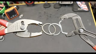 Battle of the Hose Clamp Pliers! Snap On vs Knipex. Strong, fast, nimble flexible. Who will win?