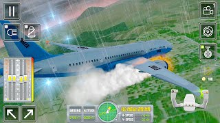 Flight Sim 2018 #26 |  Engine On Fire！| Unlcok New Airplane  | Android/iOS Gameplay HD screenshot 2