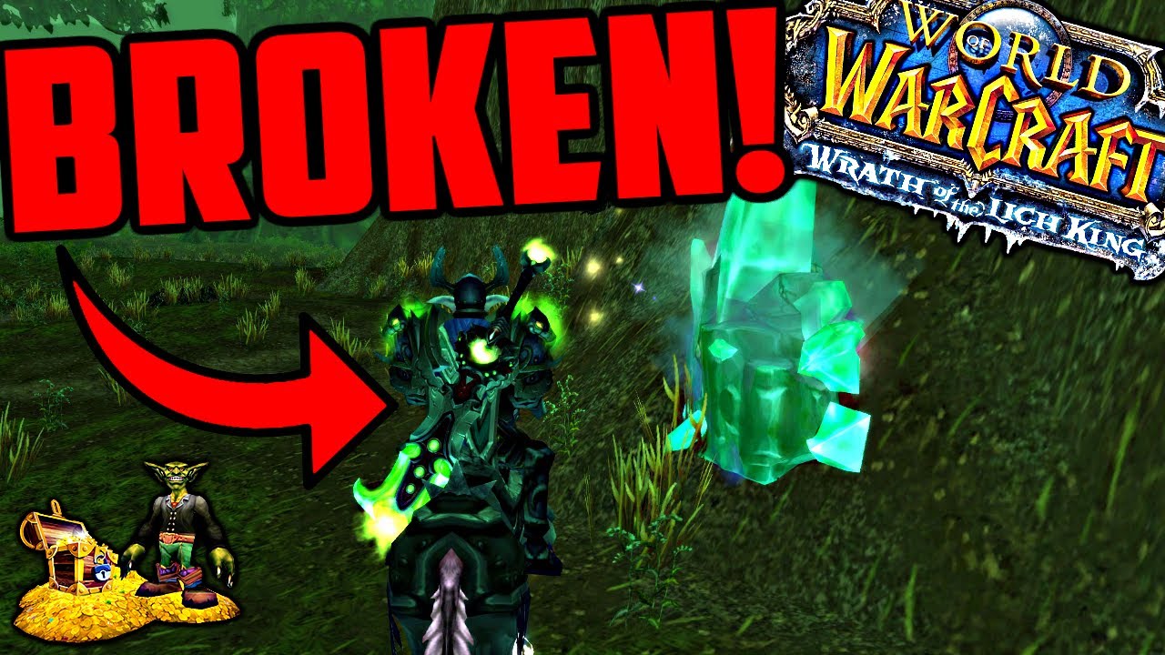 This wotlk prepatch goldfarm is broken youtube