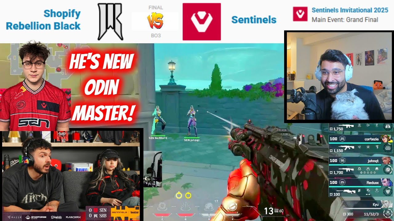 SEN Tarik & TL Shahzam React to SEN vs SRB in Sentinels Invitational Grand Finals 2025