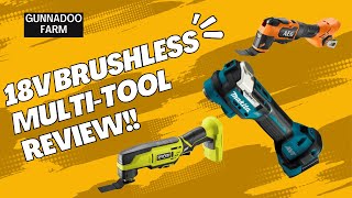 Makita 18V Brushless Multi-Tool Review!!