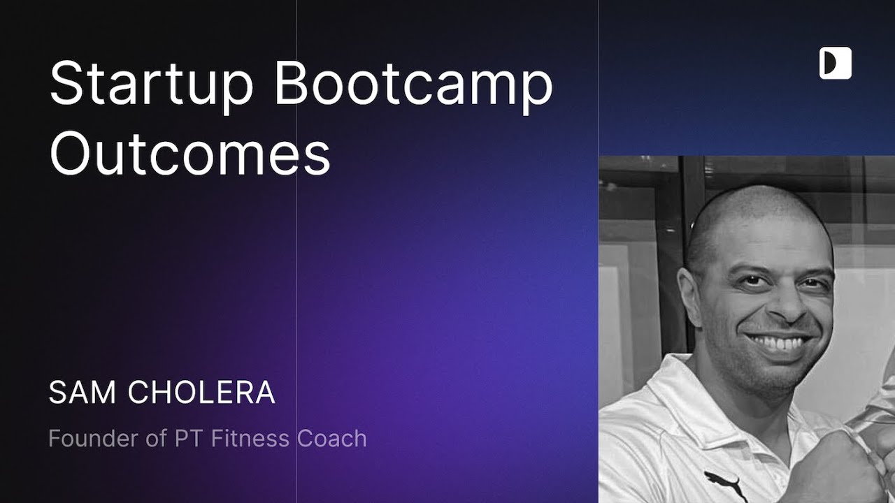 Startup Bootcamp Outcomes — PT Fitness Coach ? - YouTube