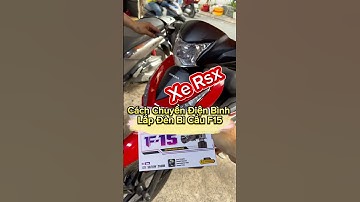 Cách Chuyển Điện Bình Lắp Đèn Led Cho Xe Wave Rsx #cáchchuyểnđiệnbình #xewaversx #sangkimthanh