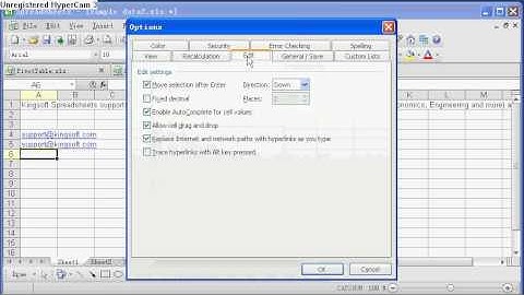 Kingsoft Spreadsheets Feature 2: Auto complete