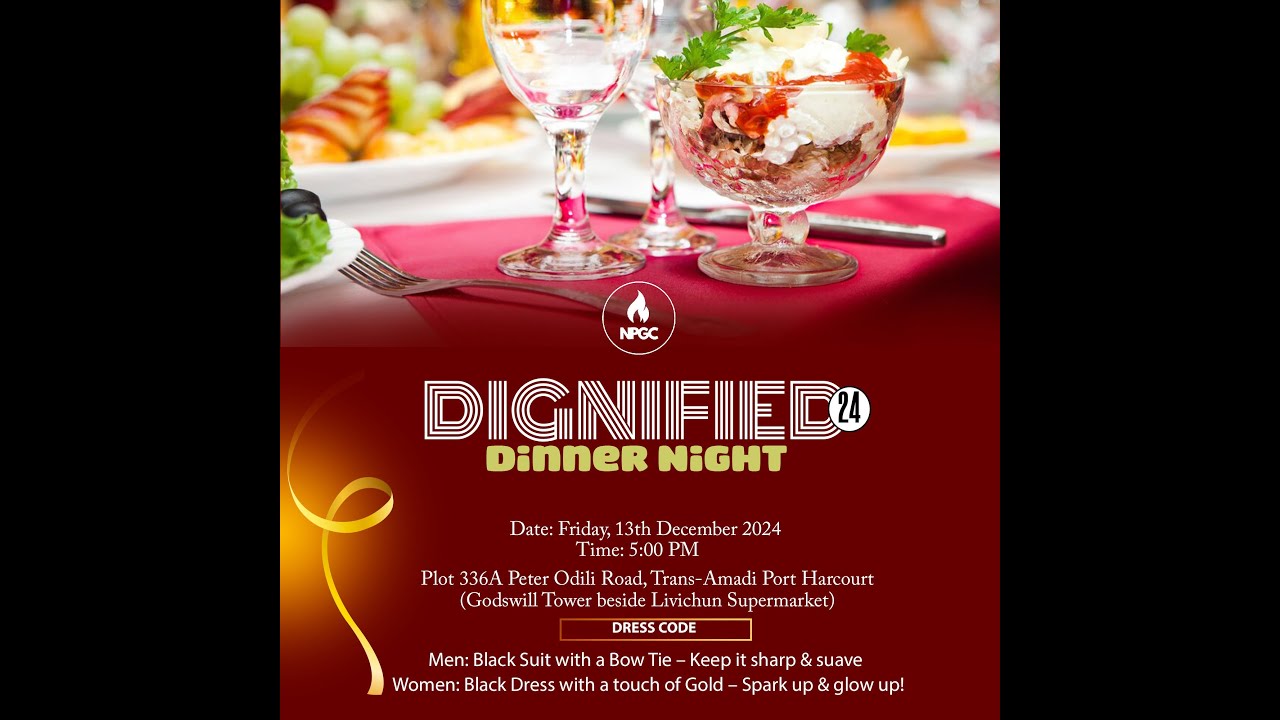 DIGNIFIED 2024; GALA NIGHT || 13TH DEC. 2024 || NPGC