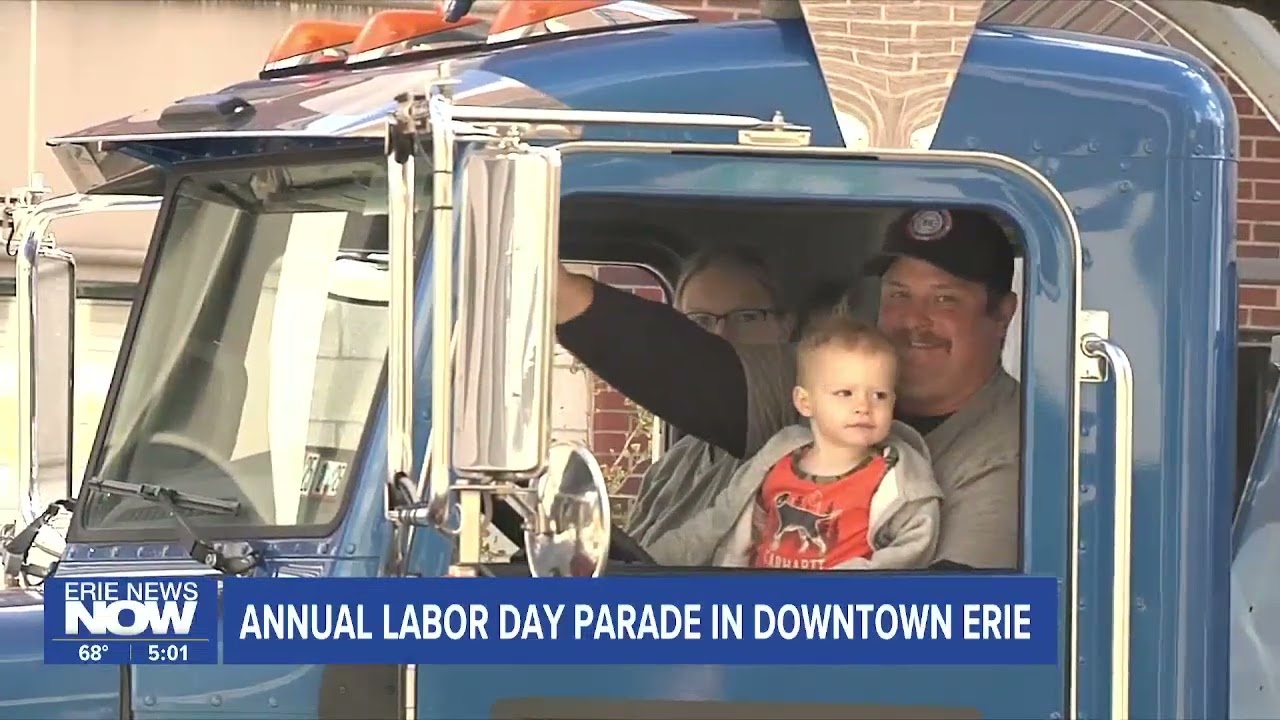 Annual Labor Day Parade in Downtown Erie
