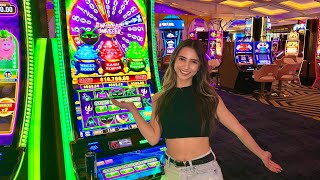 This Las Vegas Slot Can't Stop Giving Me WINS!!!🐱💵