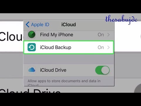 ... how to backup iphone on icloud this tutorial showing restore your apps and settings from an