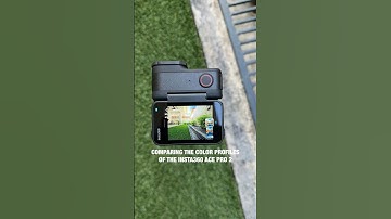 Color Profiles of the Insta360 Ace Pro 2