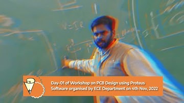 Workshop on PCB Design using Proteus Software  | VBIT
