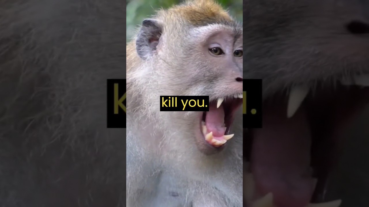 🐵"HIDE!!" How to Survive a MONKEY ATTACK!!!🧠 