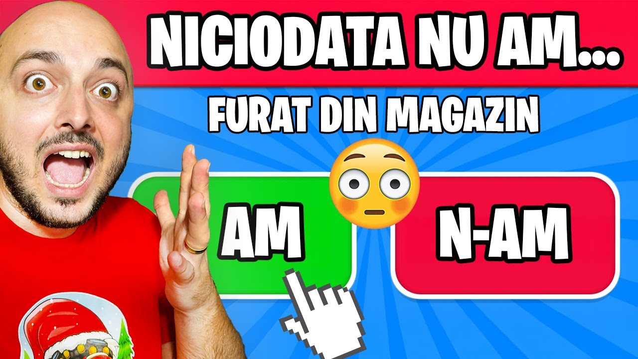 NICIODATA NU AM... CHALLENGE AMUZANT!