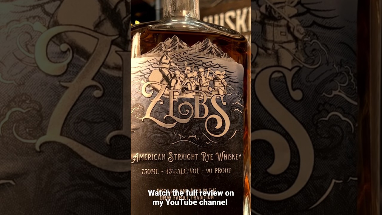Zeb’s straight rye whiskey review 
