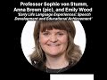 Early Life Language Experiences: Speech Development and Educational Achievement