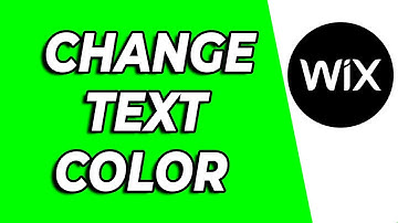 How to Change Text Color on Wix Website - (2025)