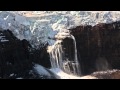 Mýrdalsjökull glacier collapse
