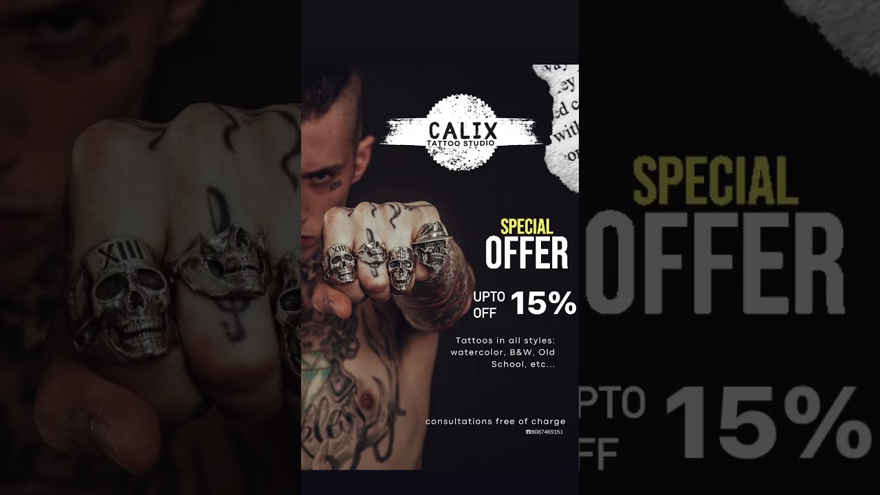 CalixTattooStudio | ☎️8087469151|Best tattoo studio in 