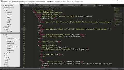 2 Curso de Django: Configuración de archivos estáticos, y creacion de login