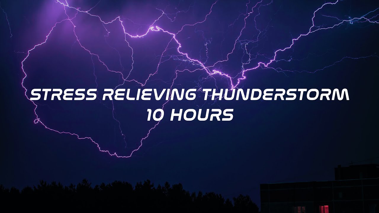 Watch 10 HOURS STRESS RELIEVING Thunderstorm sounds for Sleeping | Thunder & Rain sounds for Sleep on YouTube Watch 10 HOURS STRESS RELIEVING Thunderstorm sounds for Sleeping | Thunder & Rain sounds for Sleep on YouTube