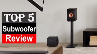 Best Subwoofer for 2024! Top 5 Bass Systems Reviewed and Ranked #bestsubwoofer2024