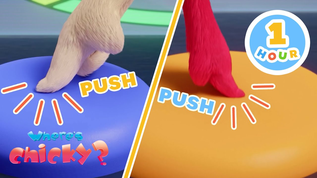 Do not push! | Chicky's Playhouse | Kids Cartoons Collection