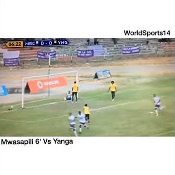 Goli la Hassan Mwasapili FT. Mbeya City 2-1 Yanga SC