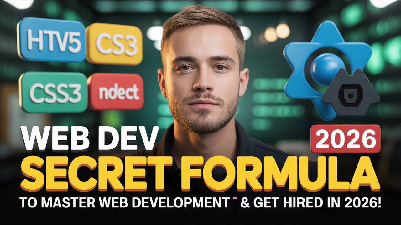 The SECRET Formula to Master Web Development & Get Hired in 2026! - YouTube