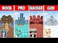 Minecraft NOOB vs PRO vs HACKER vs GOD: HOUSES OF FAMILY IN DIMENSIONS in Minecraft | Animation