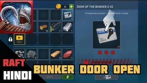 Door Open the Bunker Z-52 || Raft Survival Ocean Nomad Full Game Walkthrough