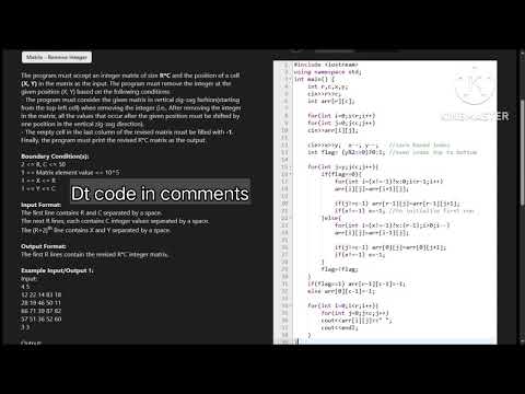 Skillrack 11/5/25 daily challenge and daily test solution | dc and dt